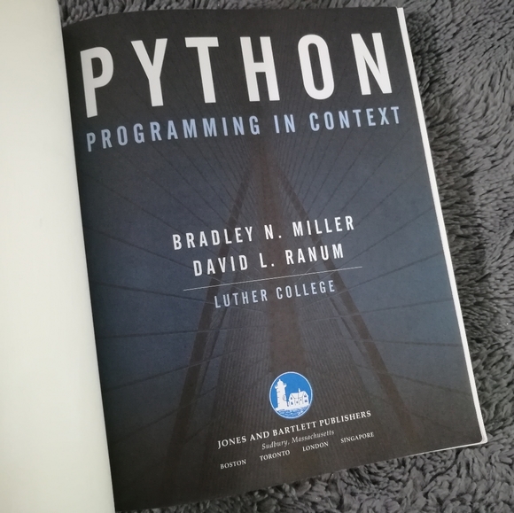 Python programming in context Bradley N. Miller - Picture 2 of 5